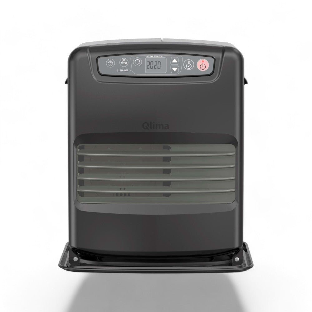 Stufa laser riscaldamento a combustibile liquido premio SRE 3230 TC-2 nero qlima