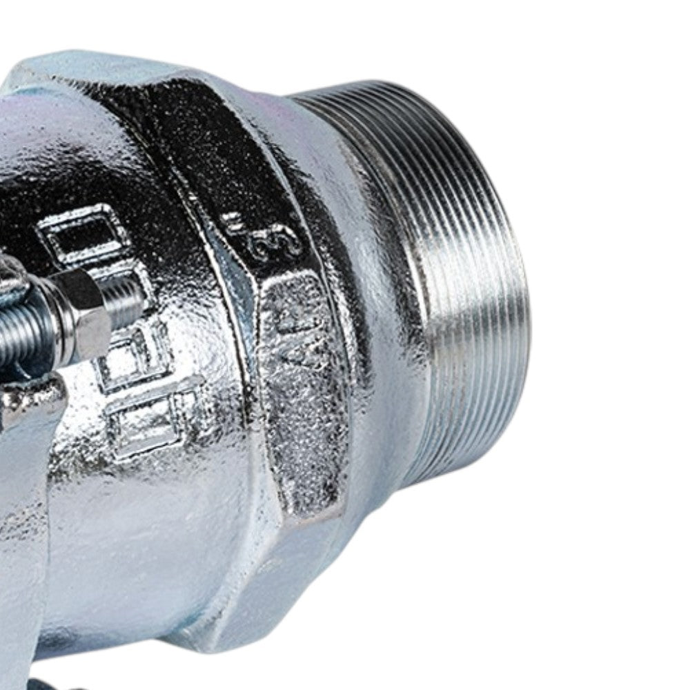 Raccordo di compressione maschio flangiato 2"1/2" in ghisa
