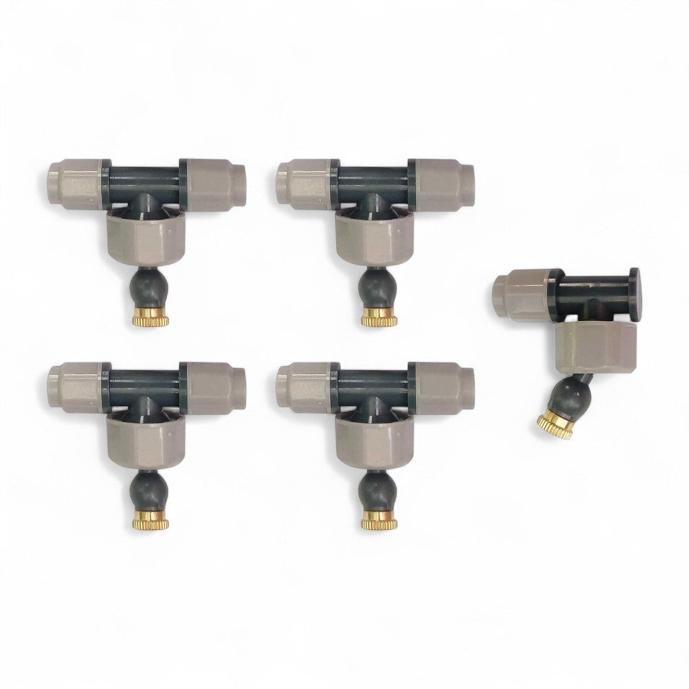 Refreshing kit impianto di raffrescamento per ombrelloni e gazebo