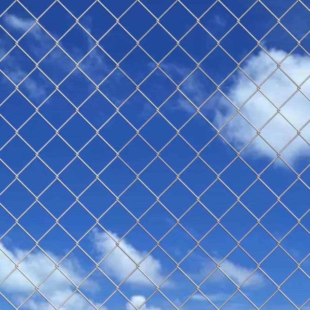 Rete per recinzioni animali zincata con maglia 50x50 romboidale Rotolo 25 Mt filo Ø2,2