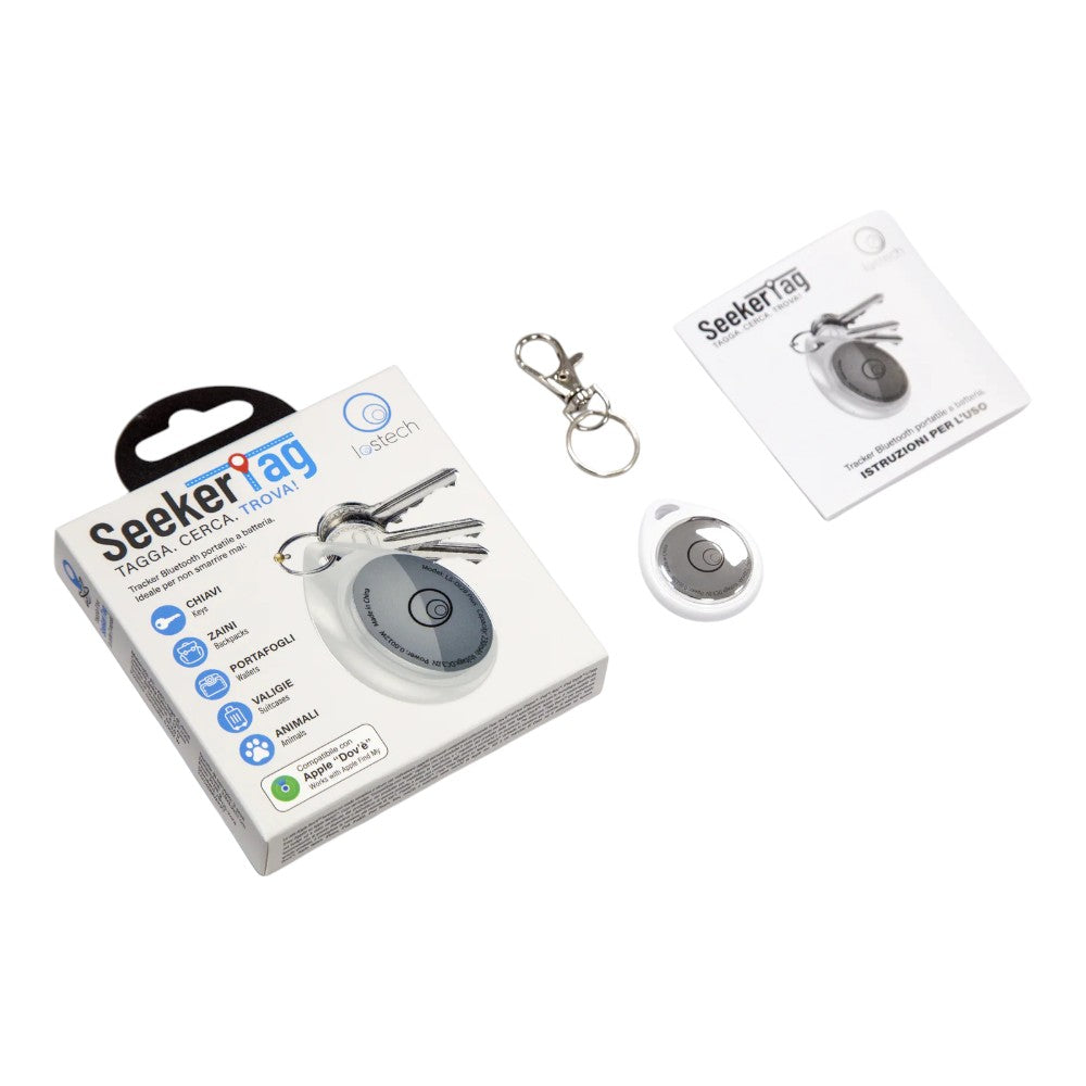 Rilevatore seekertag tracker bluetooth portatile a batteria per smarrimento oggetti