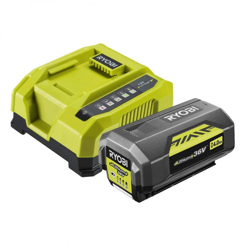 Kit batteria e caricabatteria energy ry36bc60a-140 Ryobi 36v 4,0ah