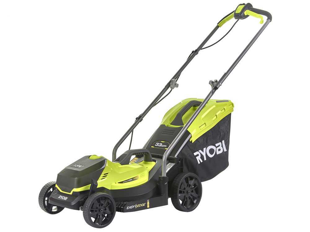 Tosaerba a batteria a spinta RLM18X33B40 Ryobi 18v 4,0ah ampiezza taglio 33cm