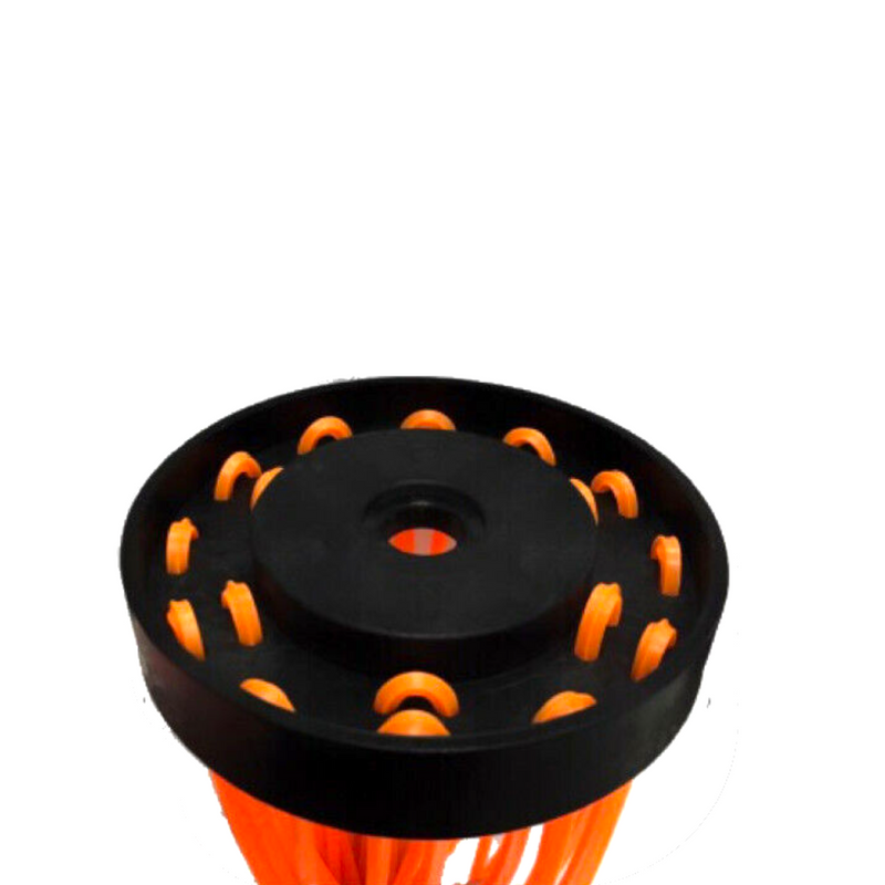 36-wire universal brush head for brushcutter