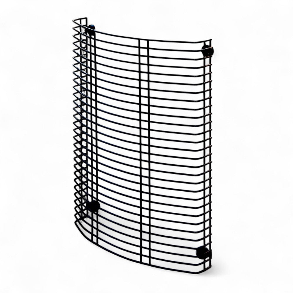 Griglia salvaustioni ovale per protezione bambini con 4 elementi a calamita 29,5x8xH42,5 cm