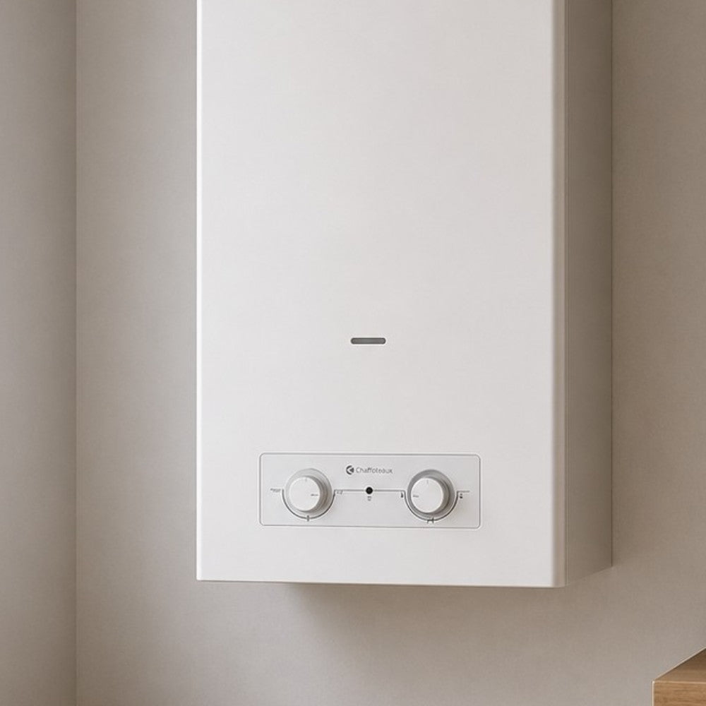 Scaldabagno verticale a gas istantaneo a camera aperta classe energetica A BRD LNX