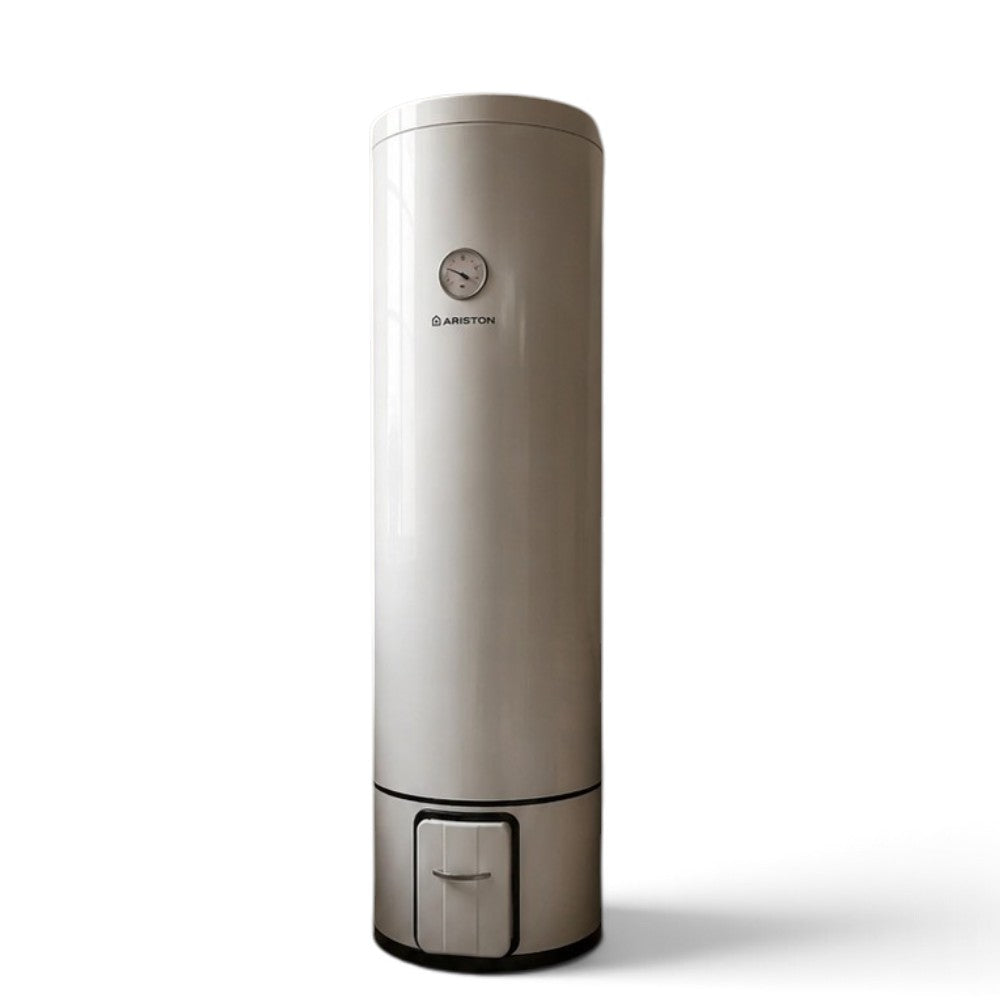 Scaldabagno verticale 80 lt a legna elettrico 1.2 Kw con termostato di regolazione e spia luminosa