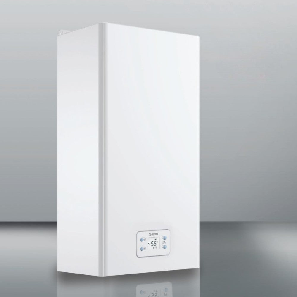 Scaldabagno a gas camera stagna con ampio display retroilluminato e 4 tasti comando idrabagno xl