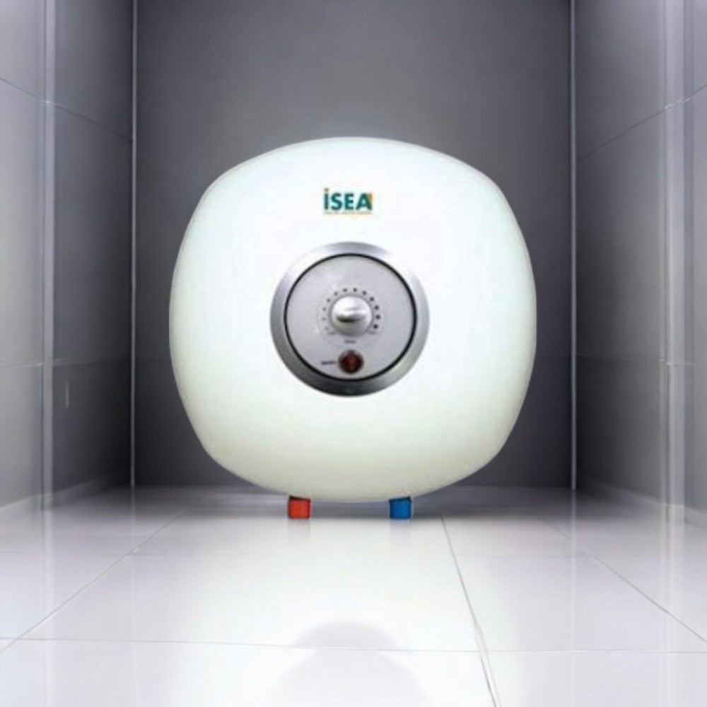 Scaldabagno elettrico ad accumulo 2 anni di garanzia modello mini 30 lt quadrato cucina e bagno Isea