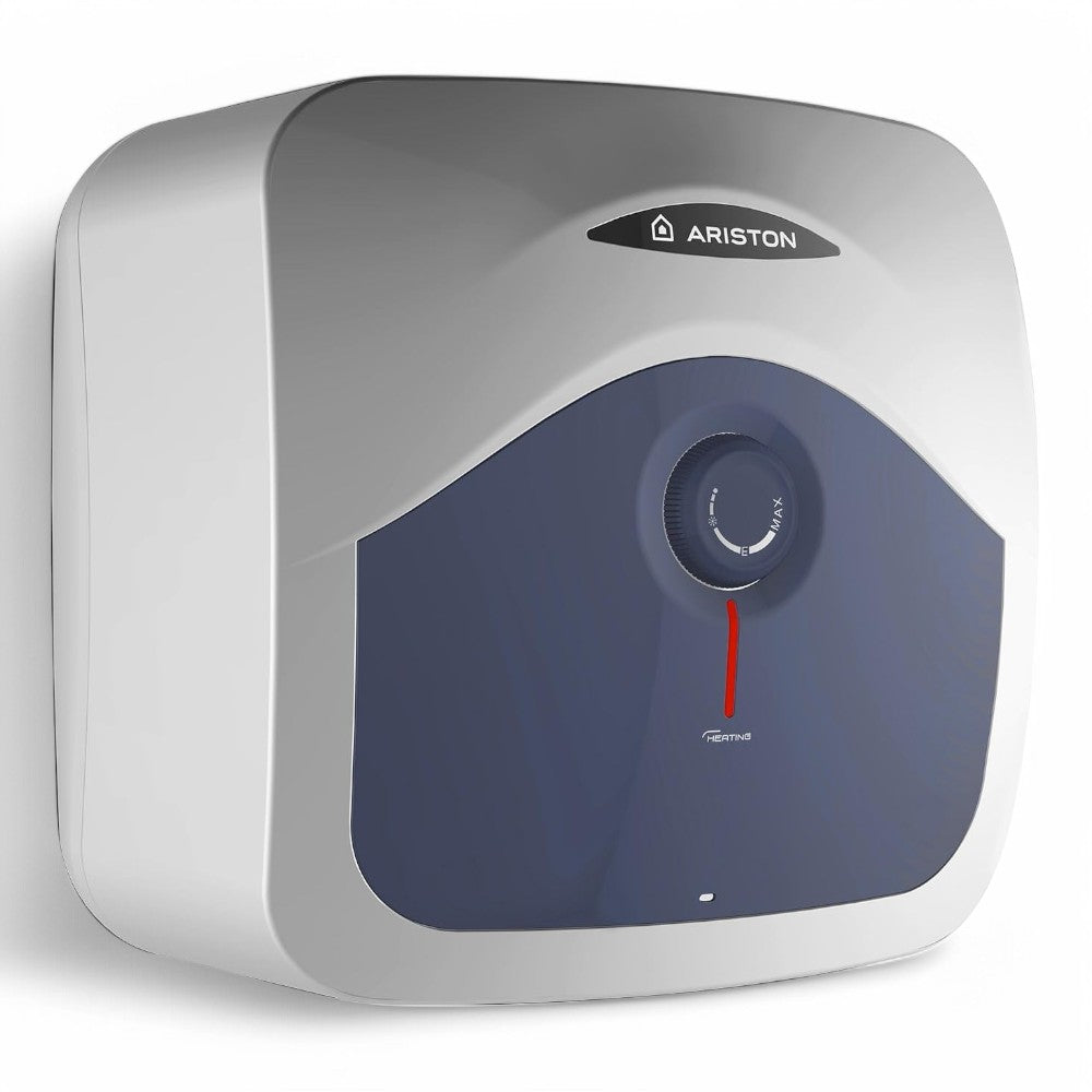Scaldacqua elettrico sotto lavello 1200w B con termostato per il controllo della temperatura immerso 10 lt 36x30xH36 cm Blu Evo R 10U Eu3