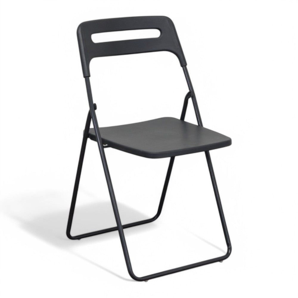 Sedia senza braccioli in resina impilabile con schienale aperto 40x43xH78 cm Elettra