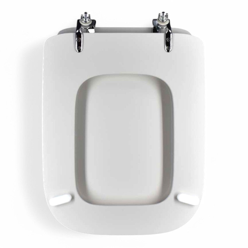 Sedile termoindurente conca bianco con chiusura normale