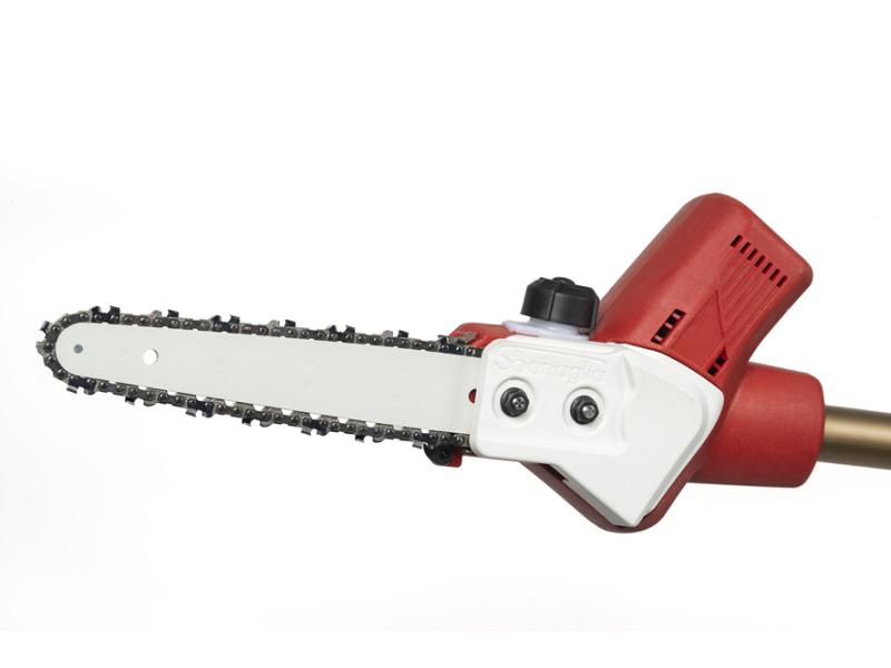 Sega seghetto da pota a batteria con asta in alluminio  telescopica da 1.5 a 2.5mt Ares 21 V brushless Sbaraglia