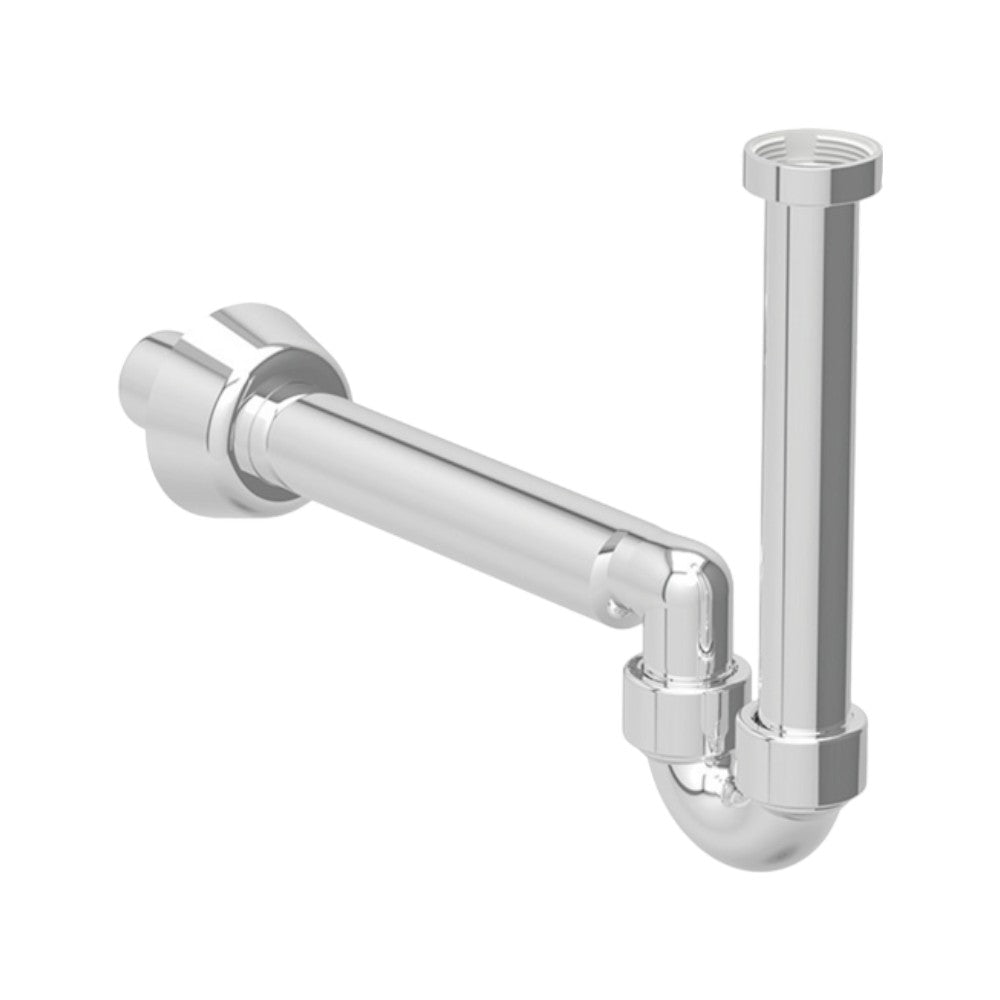 Sifone per bidet orientabile diametro 4 cm con attacco 1"1/4