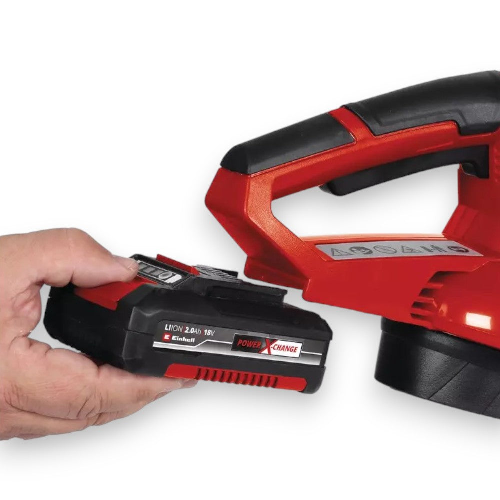 Soffiatore a batteria 18V con regolazione velocità e presa antiscivolo Ge-CI 18 Li