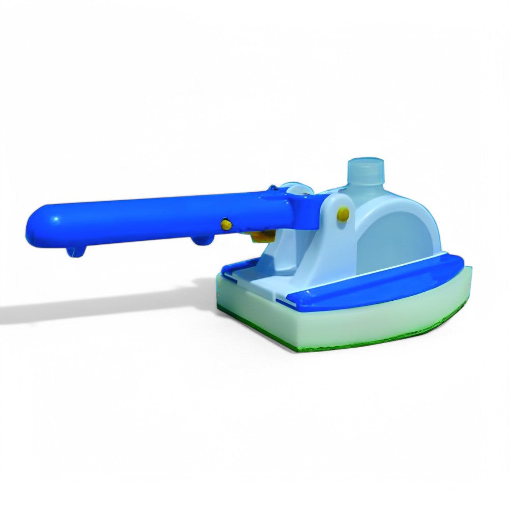 Spugna spazzola con serbatoio detergente integrato per pulizia piscina 14x15xH10 cm