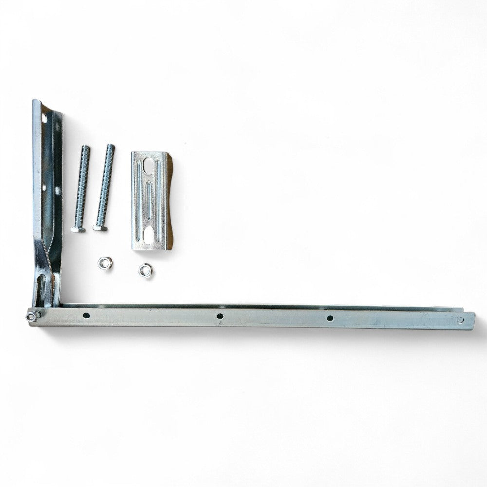 Stendibiancheria da balcone ribaltabile in acciaio zincato