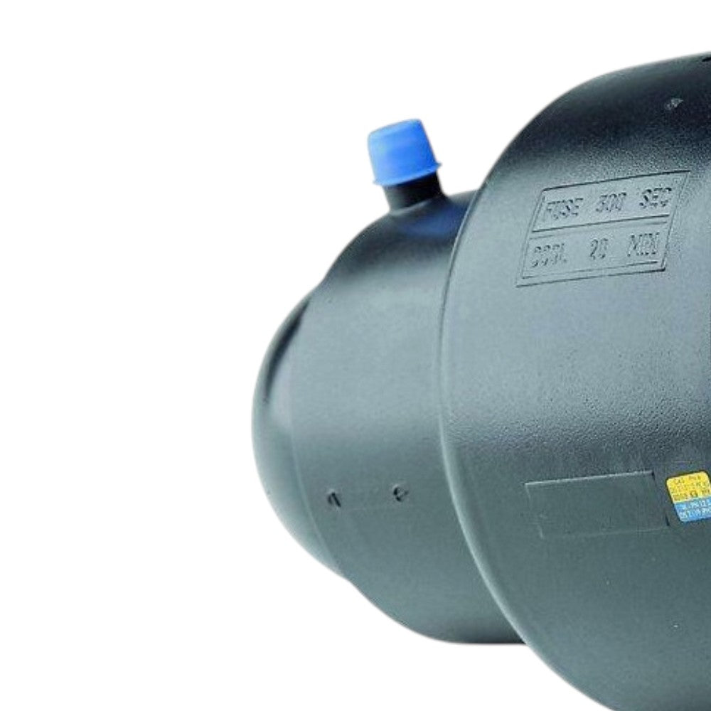 Tappo fine linea elettrosaldabile per tubo in polietilene acqua e gas