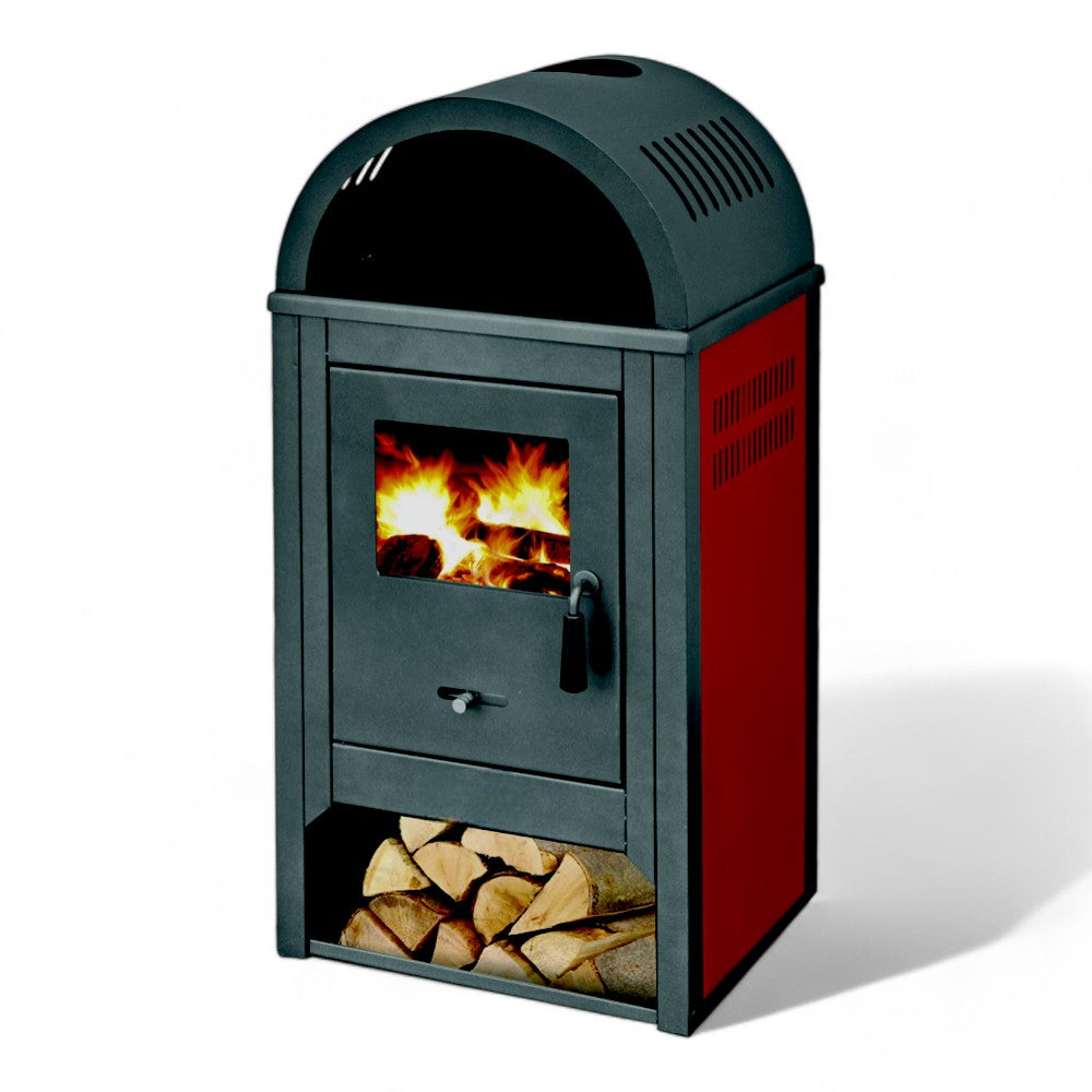 Wood stoves Steel structure 10 kW Kamin De Luxe