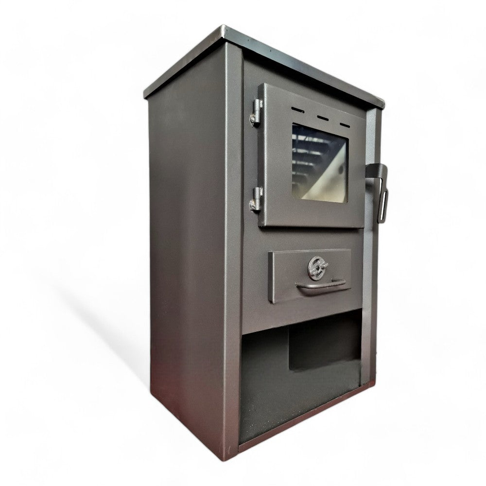 <transcy>Wood Stove with Steel Structure 7 kW K-line Koine Anthracite</transcy>