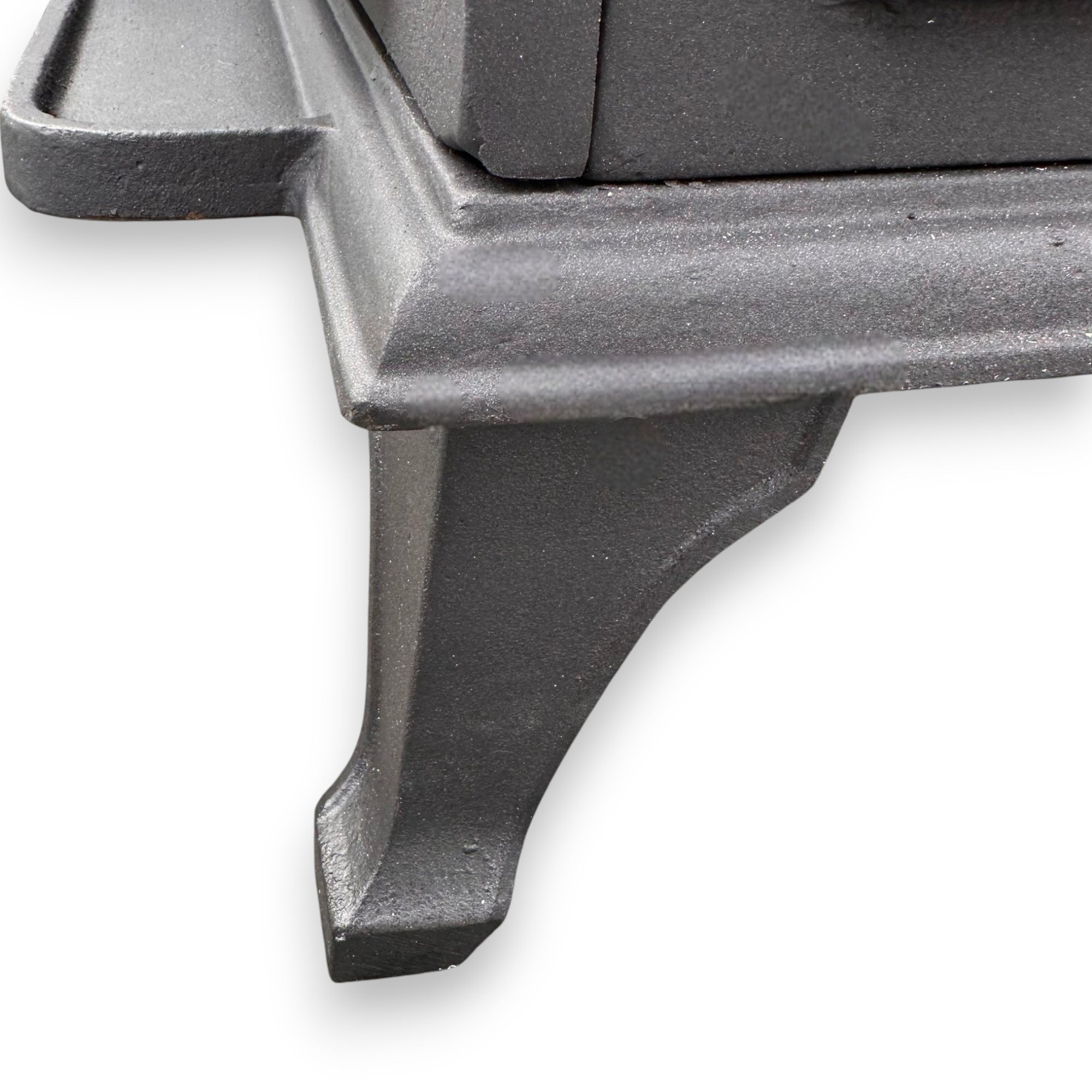 Stufa a legna in ghisa 10 kw con scarico fumi superiore e posteriore 63x43xH63 cm