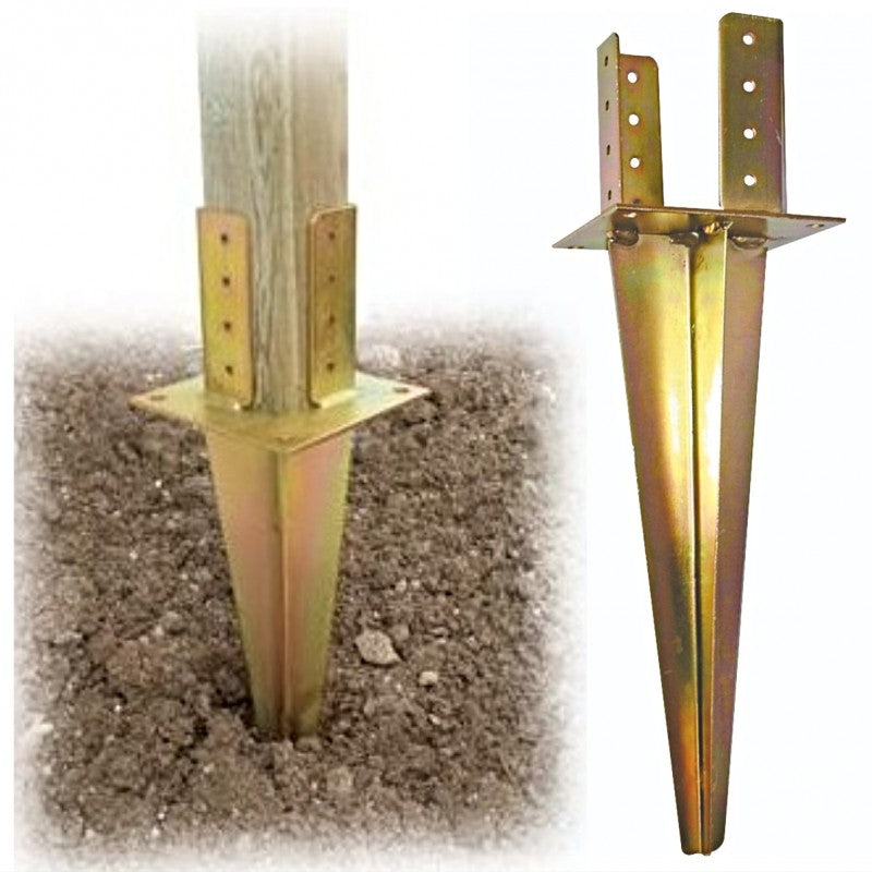 Piastre di supporto a terreno per travi