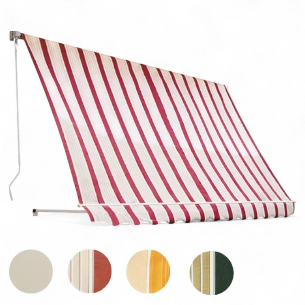 Tenda da sole ombreggiante 250x250 cm a caduta per esterno