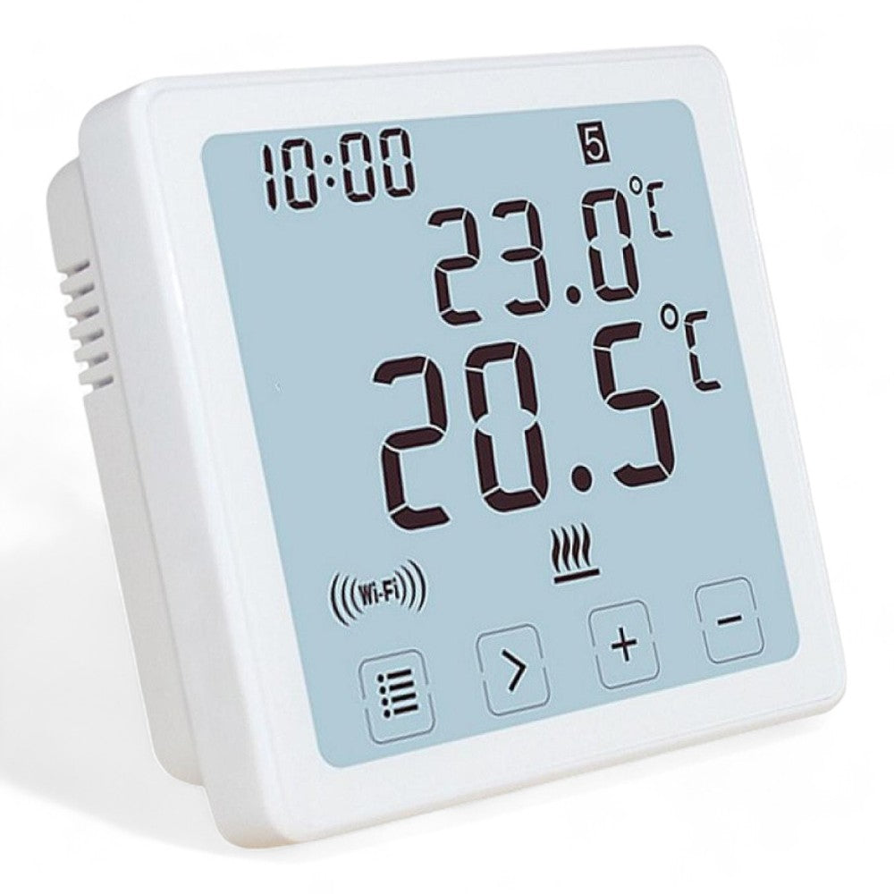 termostato digitale wifi touchscreen programmabile riscaldamento regolabile 5°c-35°c controllo remoto smartphone