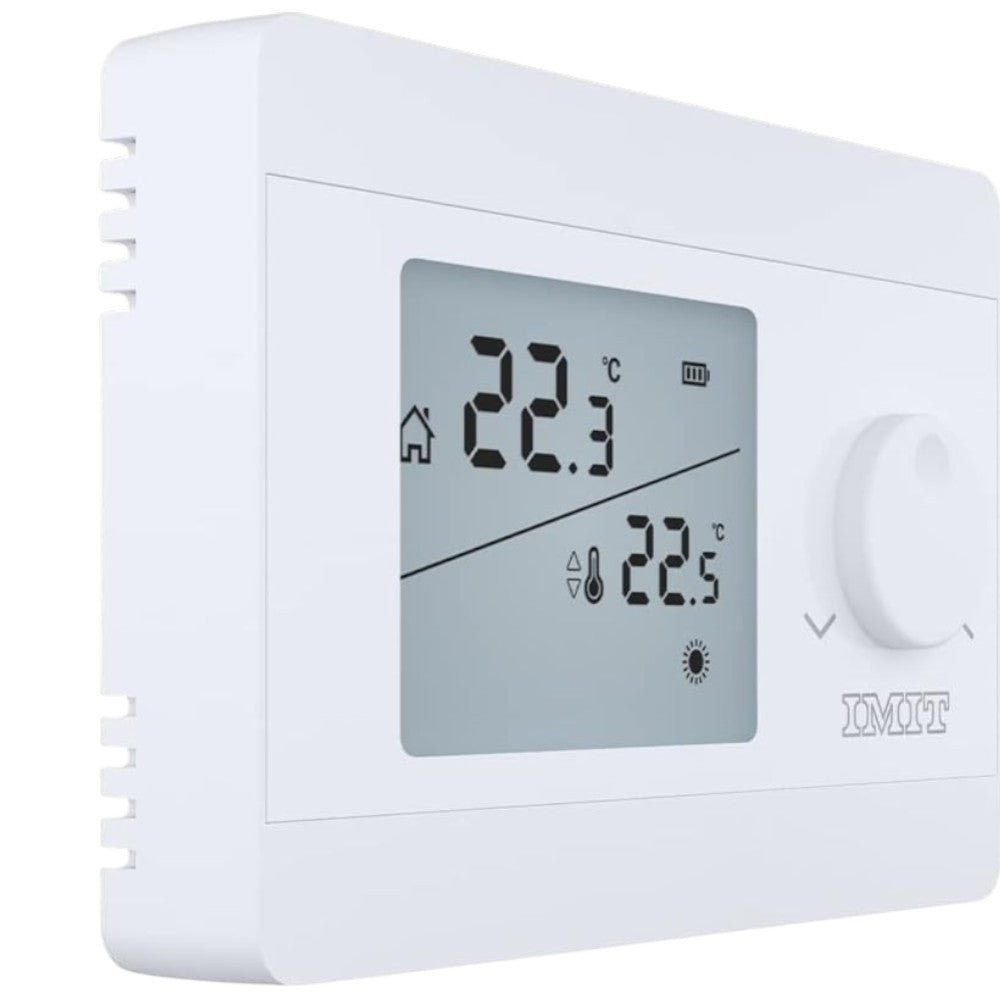 Termostato ambiente digitale con display lcd Silver TA S