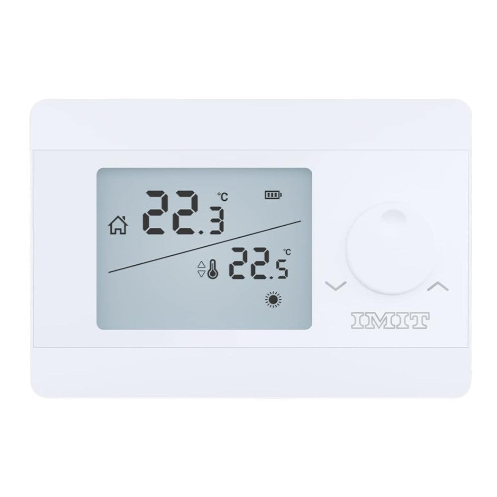 Termostato ambiente digitale con display lcd Silver TA S