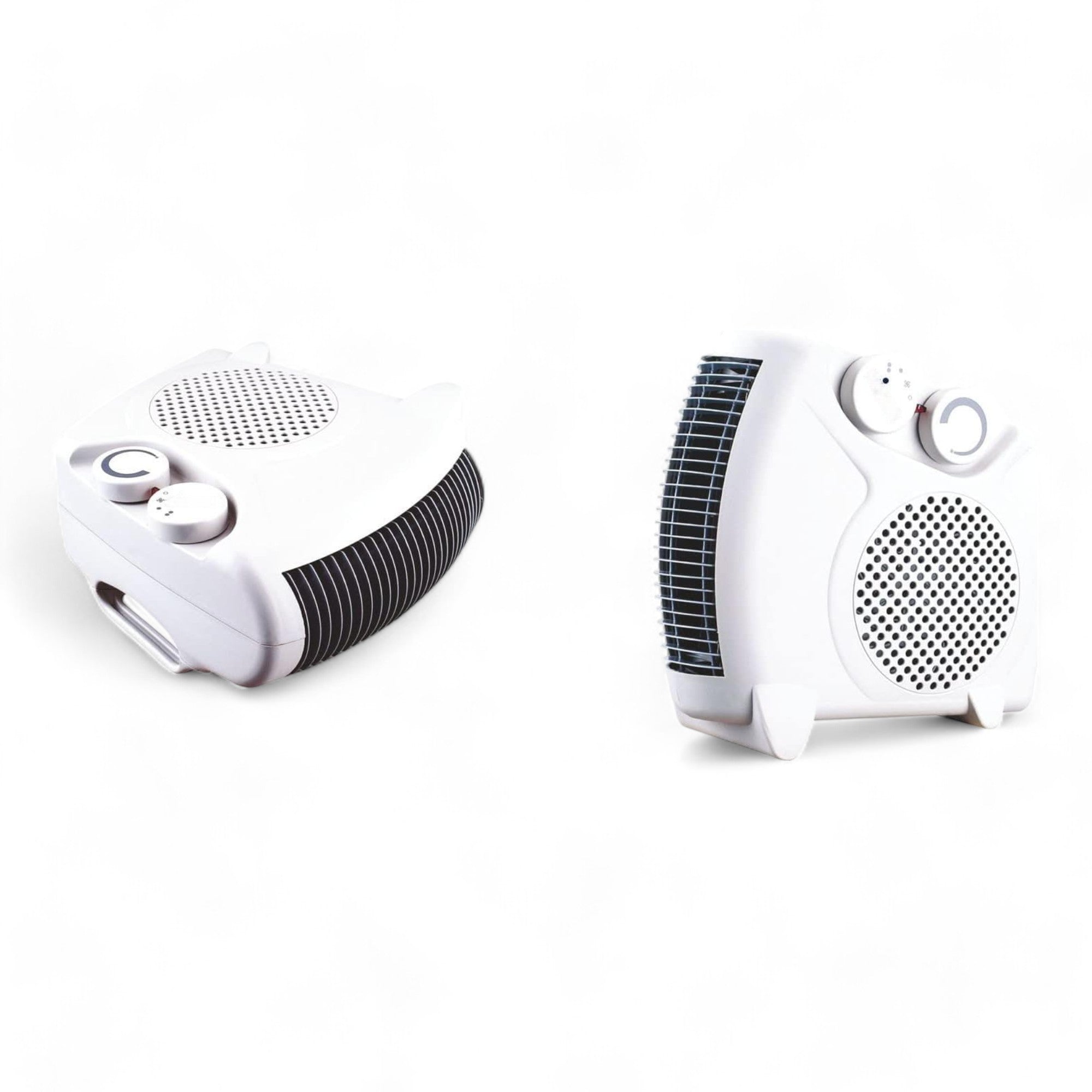 Termoventilatore con termostato regolabile due posizioni 2000W con maniglia aria fresca e calda
