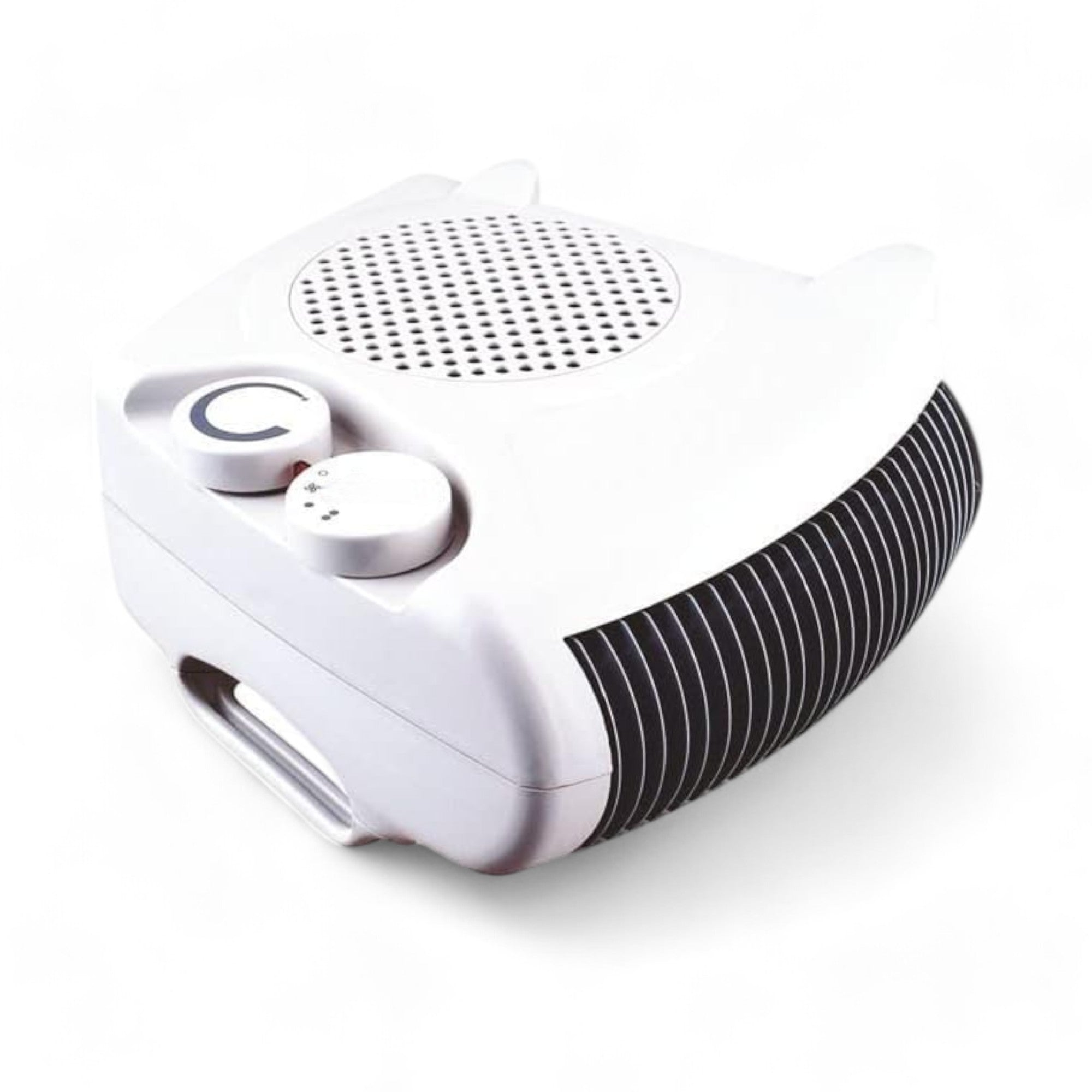 Termoventilatore con termostato regolabile due posizioni 2000W con maniglia aria fresca e calda