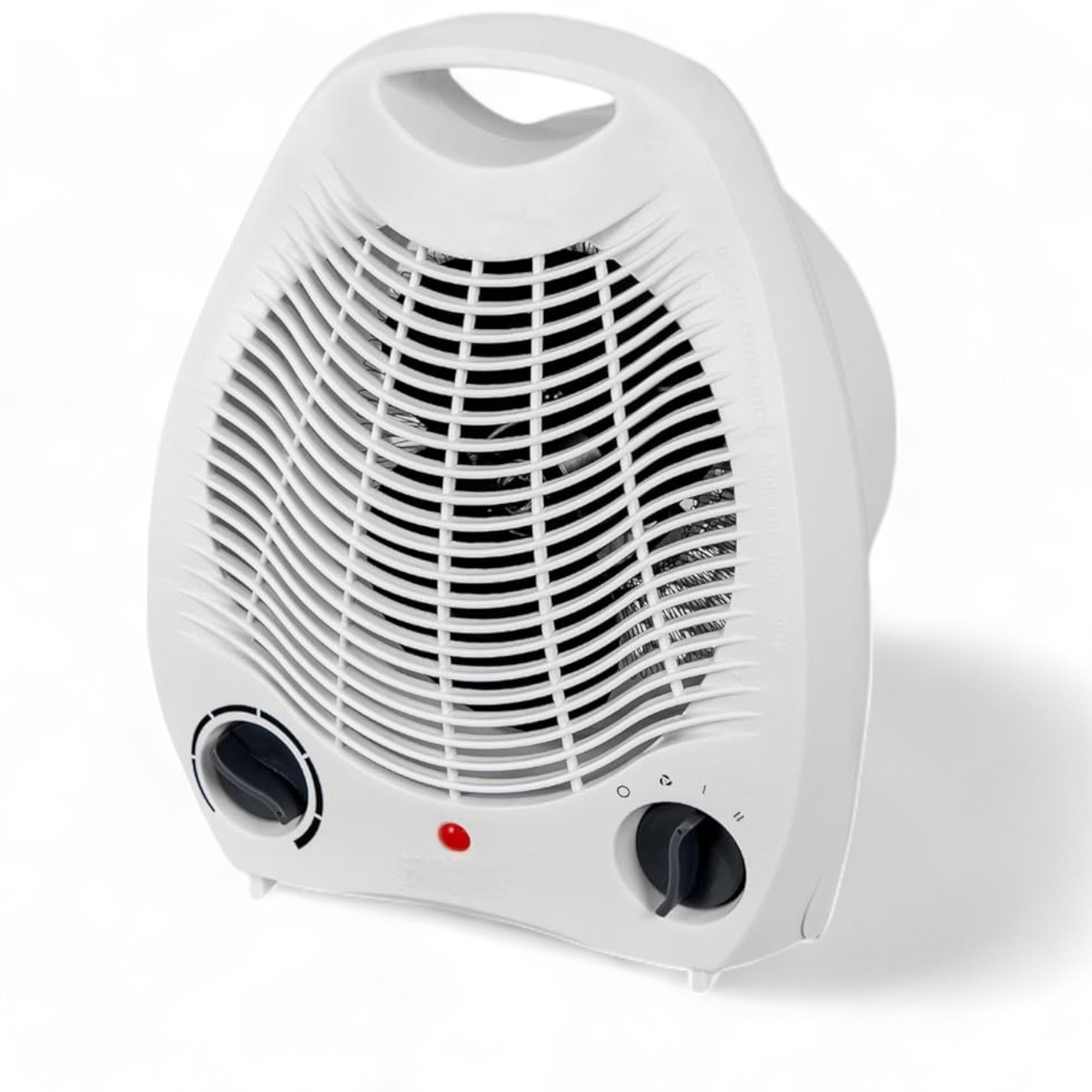 Termoventilatore portatile 2000W con termostato regolabile tre livelli di temperatura e aria fresca per ambienti