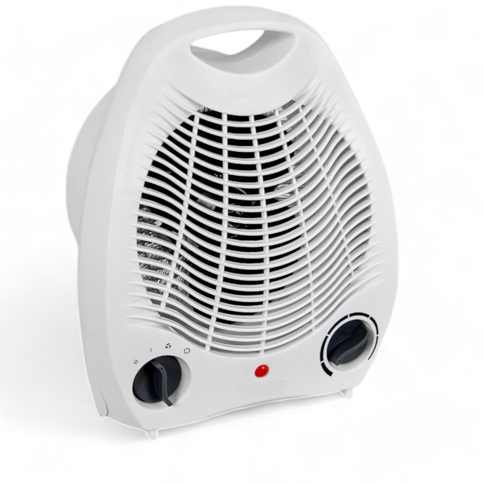 Termoventilatore portatile 2000W con termostato regolabile tre livelli di temperatura e aria fresca per ambienti