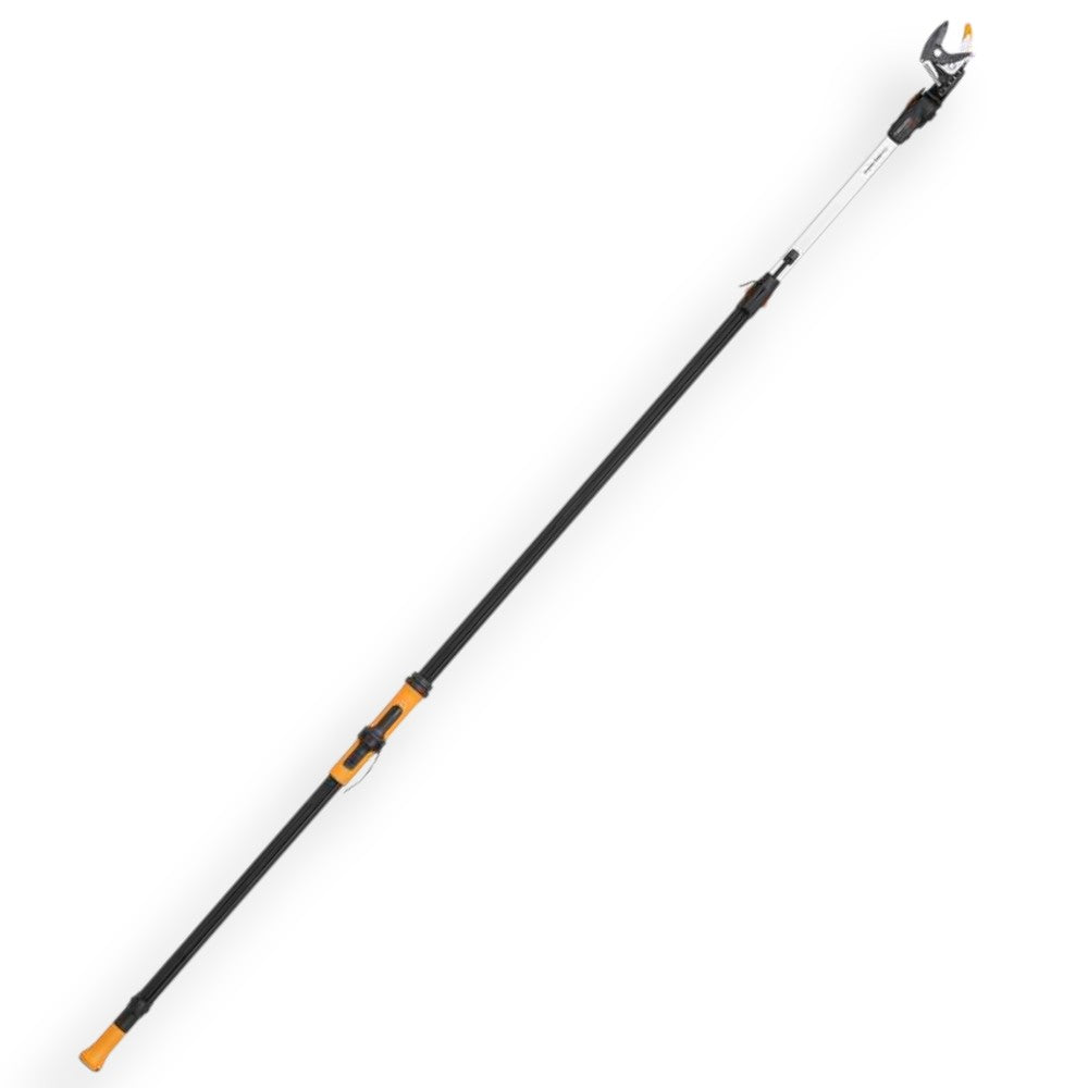 Svettatoio telescopico con lama in acciaio ultra temprato con funzione dual action allungabile fino a 4 mt UPX96 Fiskars 1080131