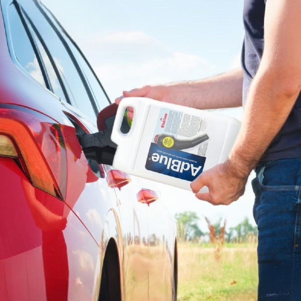 AdBlue additivo per auto diesel euro6 in tanica 10 litri con tappo tubo versatore Rhutten