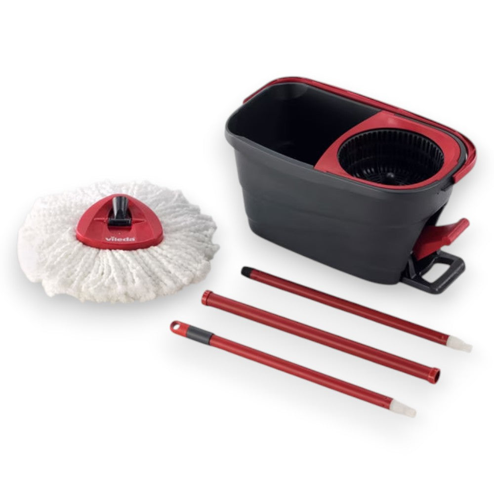 Lava pavimenti mocio mop rotante con strizzatura e centrifuga Turbo Smart