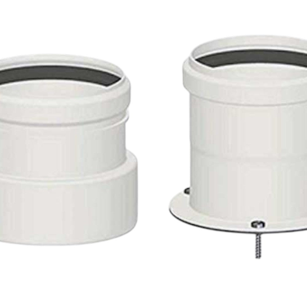 Kit scarico fumo separato per caldaia diametro 80/80 mm