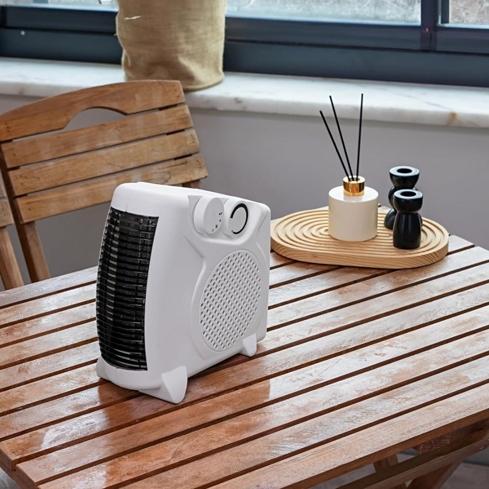Termoventilatore elettrico regolabile con 2 potenze 1000/2000 W