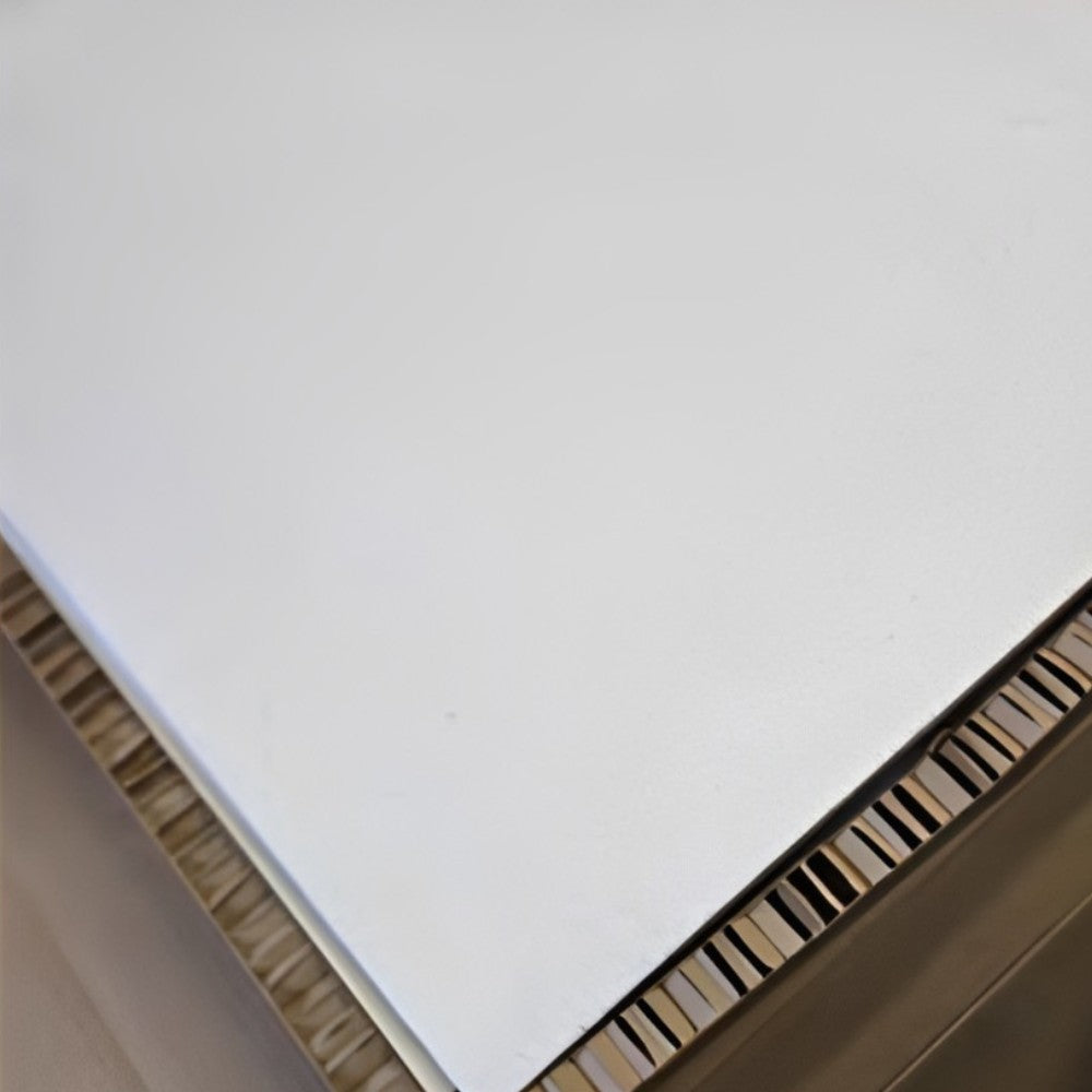 Porta da interno scorrevole reversibile palissandro bianca effetto liscio in MDF H210 cm