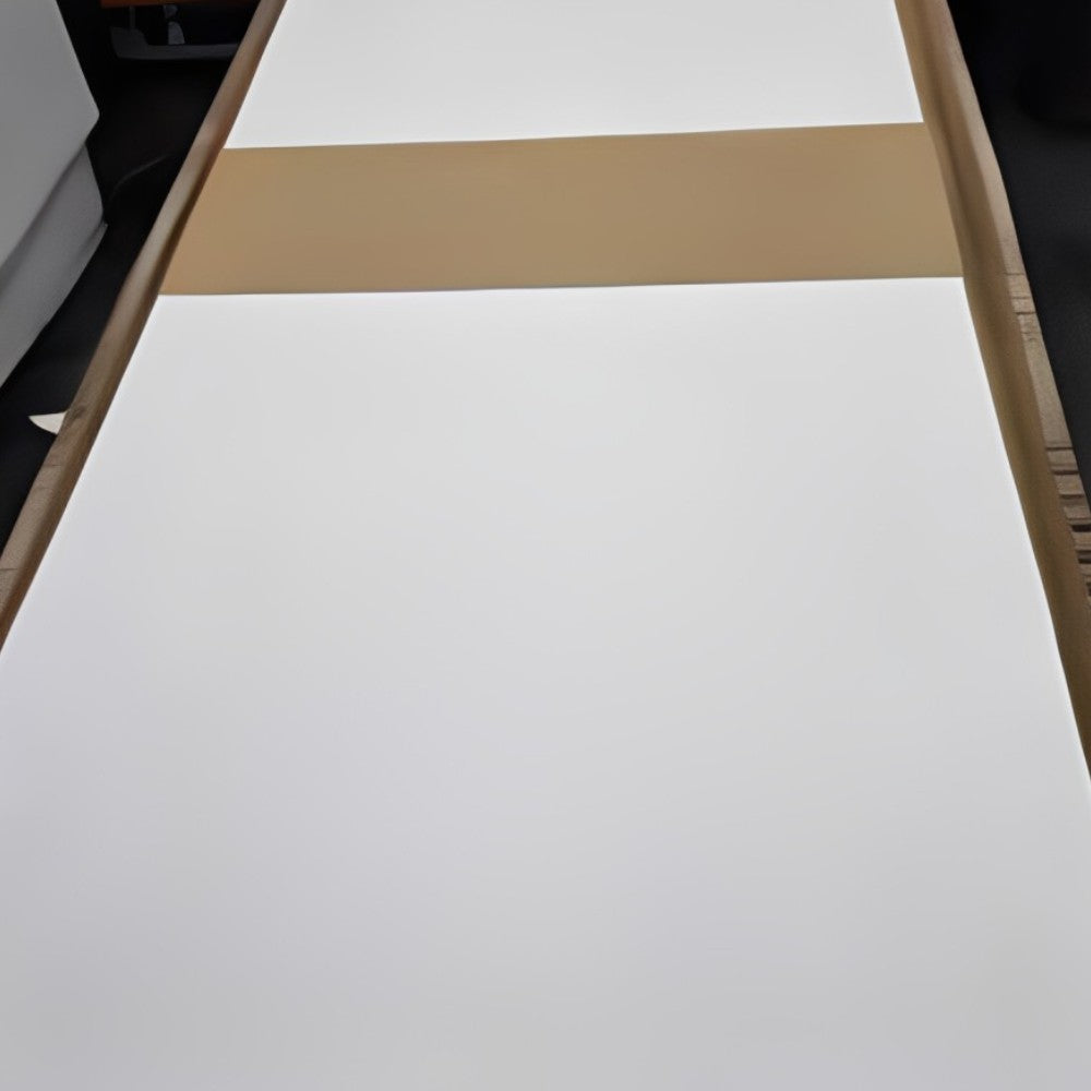 Porta da interno scorrevole reversibile palissandro bianca effetto liscio in MDF H210 cm