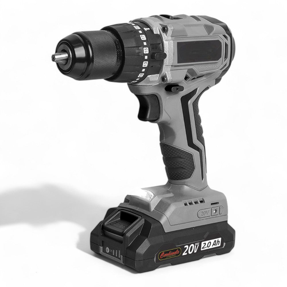 Trapano avvitatore a percussione e batteria top line 20V