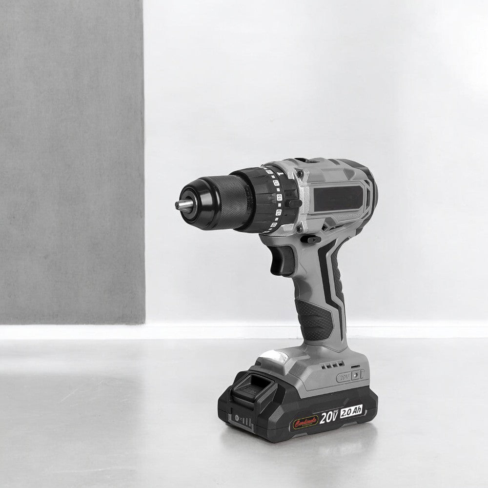 Trapano avvitatore a percussione e batteria top line 20V