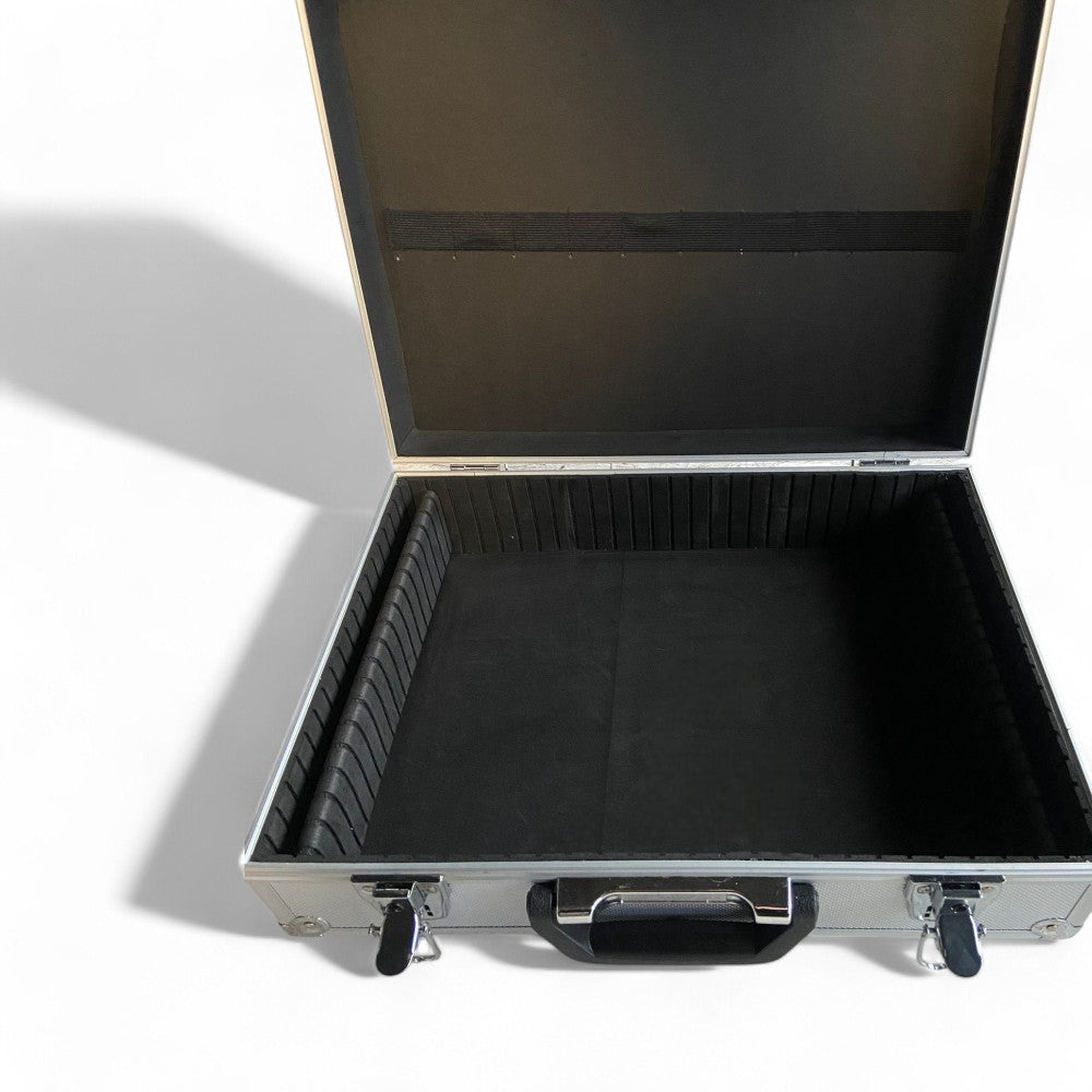 Valigetta per elettricisti in alluminio leggera e robusta dimensioni compatte ideale per organizzare strumenti di lavoro