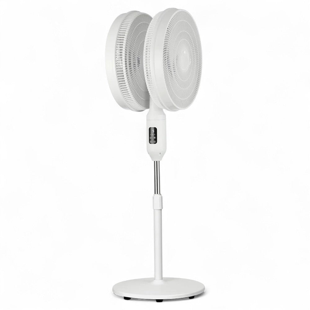 Ventilatore a piantana 50W con telecomando e timer doppio con diametro 40 cm