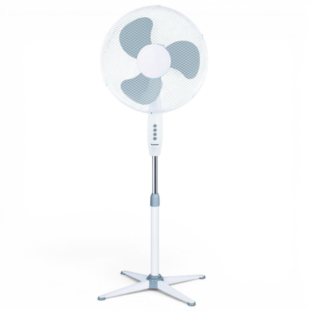 Ventilatore a piantana con 3 pale a 3 velocità con diametro 40xH145 cm