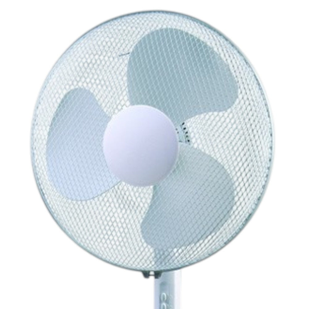Ventilatore a piantana 45w base tonda con diametro 40 cm a 3 velocità