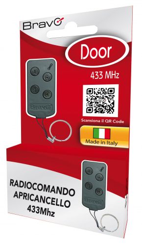 Telecomando universale radiocomando per cancelli Bravo DOORx