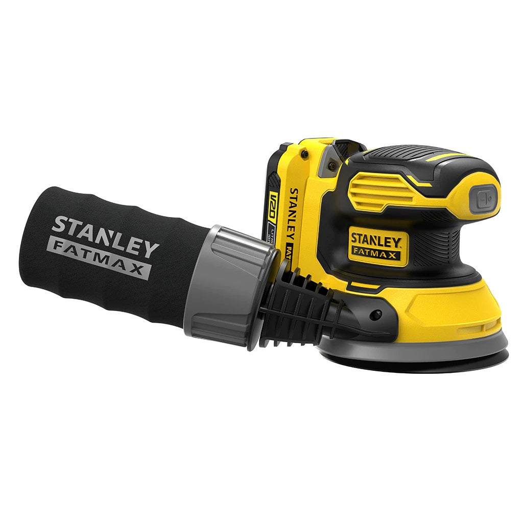 Levigatrice Roto-orbitale V20 18V 125mm STANLEY FATMAX SFMCW220D1S