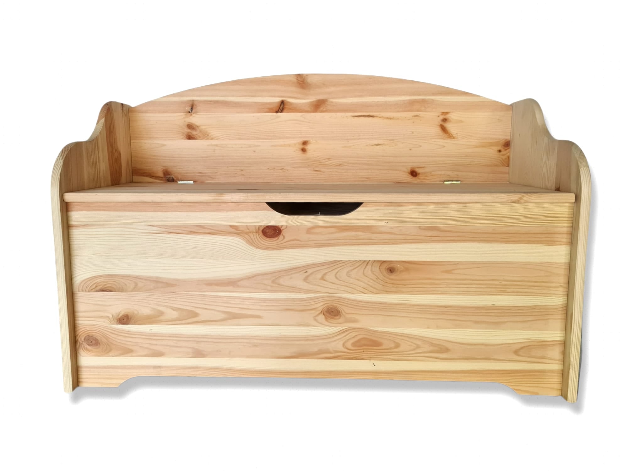 Cassapanca baule in legno di abete massello ALBERIAMO